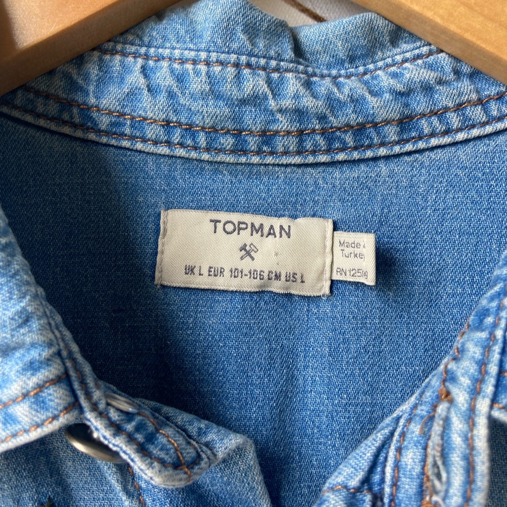 Topman Embroidered Button Down - image 4